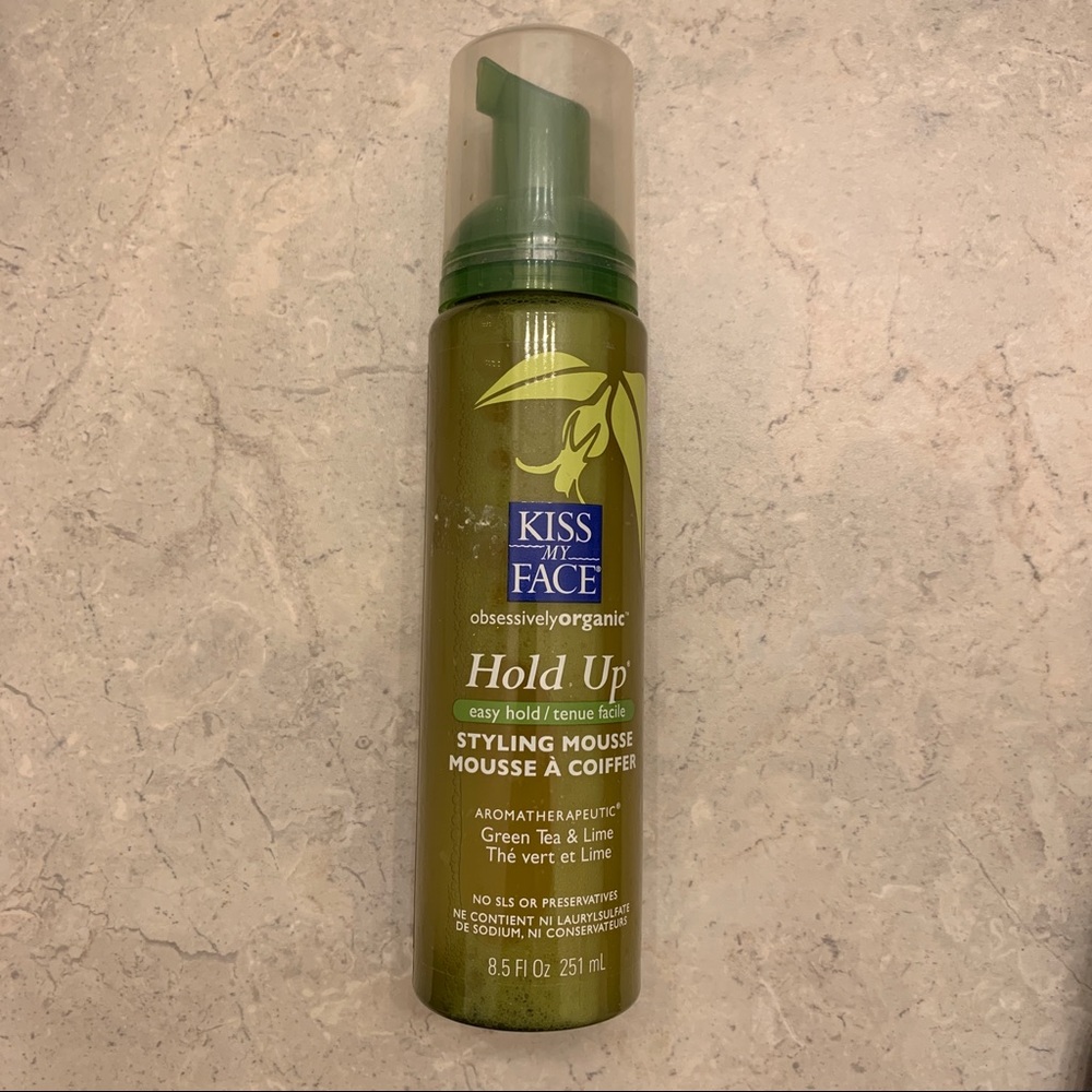 Free item: Kiss my face styling mousse
